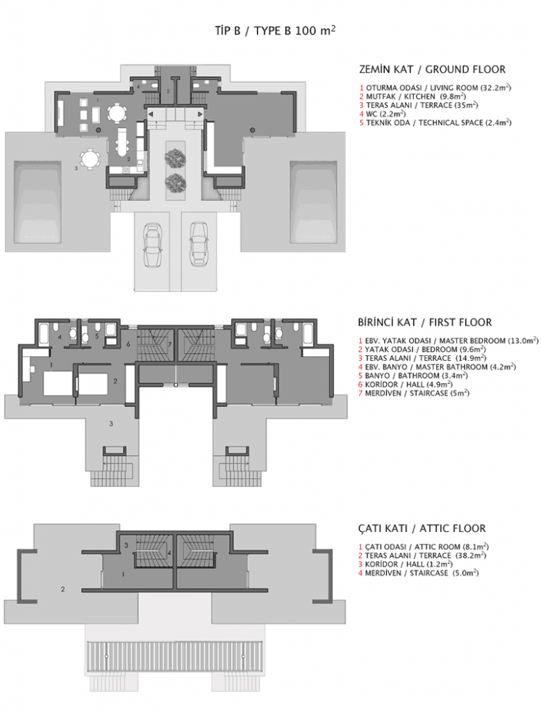 Feronia Villa Type B Plan
